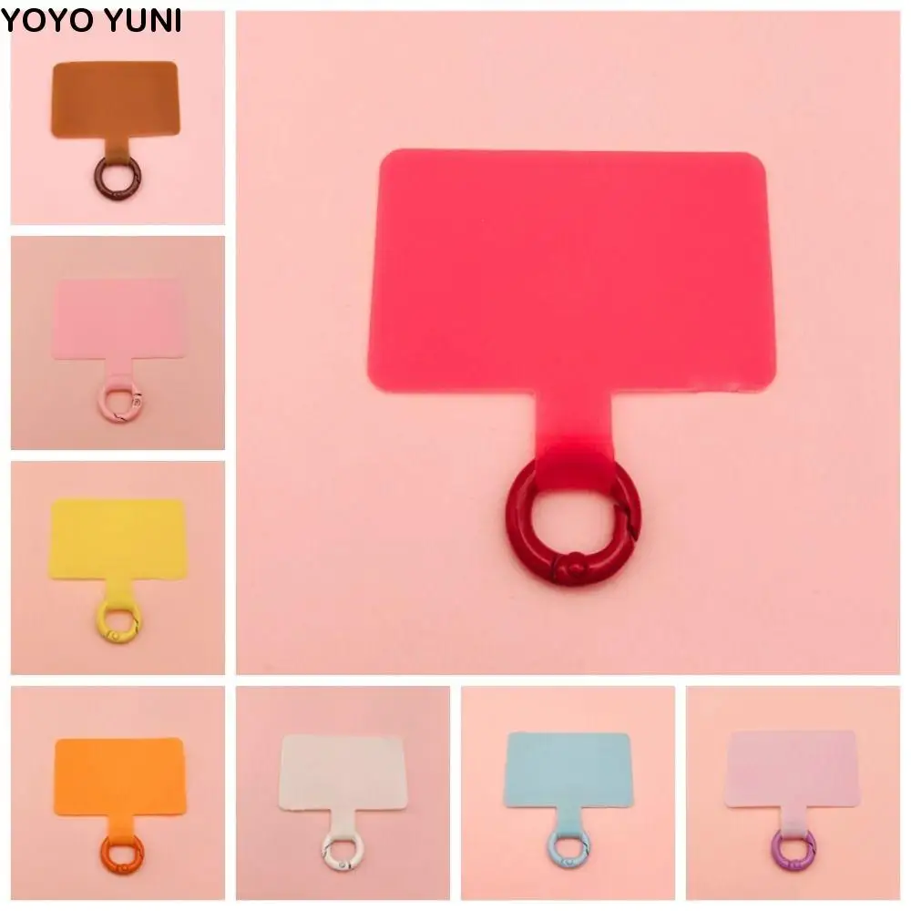 

Anti-lost Phone Lanyard Gasket Attachment Metal Backle Mobile Tether Pad Detachable Replacement Mobile Phone Patch Hanging Cord