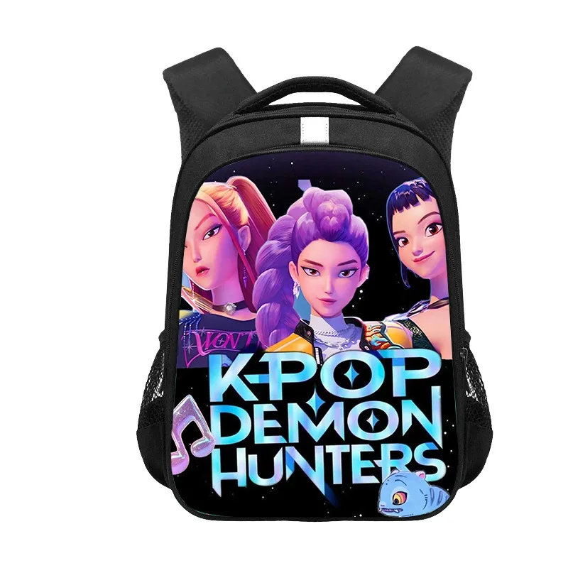 Рюкзак Kpop Demon Hunters для подростков, рюкзак только для мальчиков, детские школьные сумки Mira Rumi Zoey, рюкзаки для ноутбука, сумка для книг