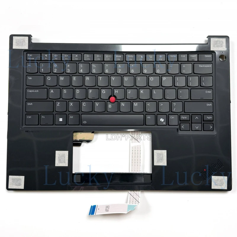 

f New Palmrest Upper Case US Backlit KB LP450 For ThinkPad P14s Gen 5 21G2 21G3