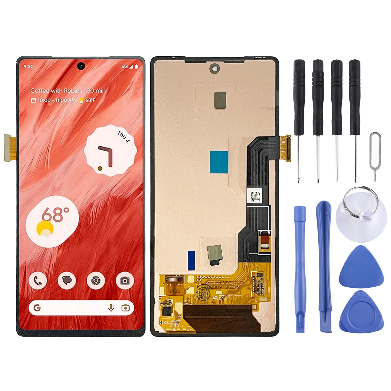 For Google Pixel 7a OLED LCD Screen Display for Google Pixel 7a GWKK3 GHL1X G0DZQ G82U8 with Digitizer Full Assembly