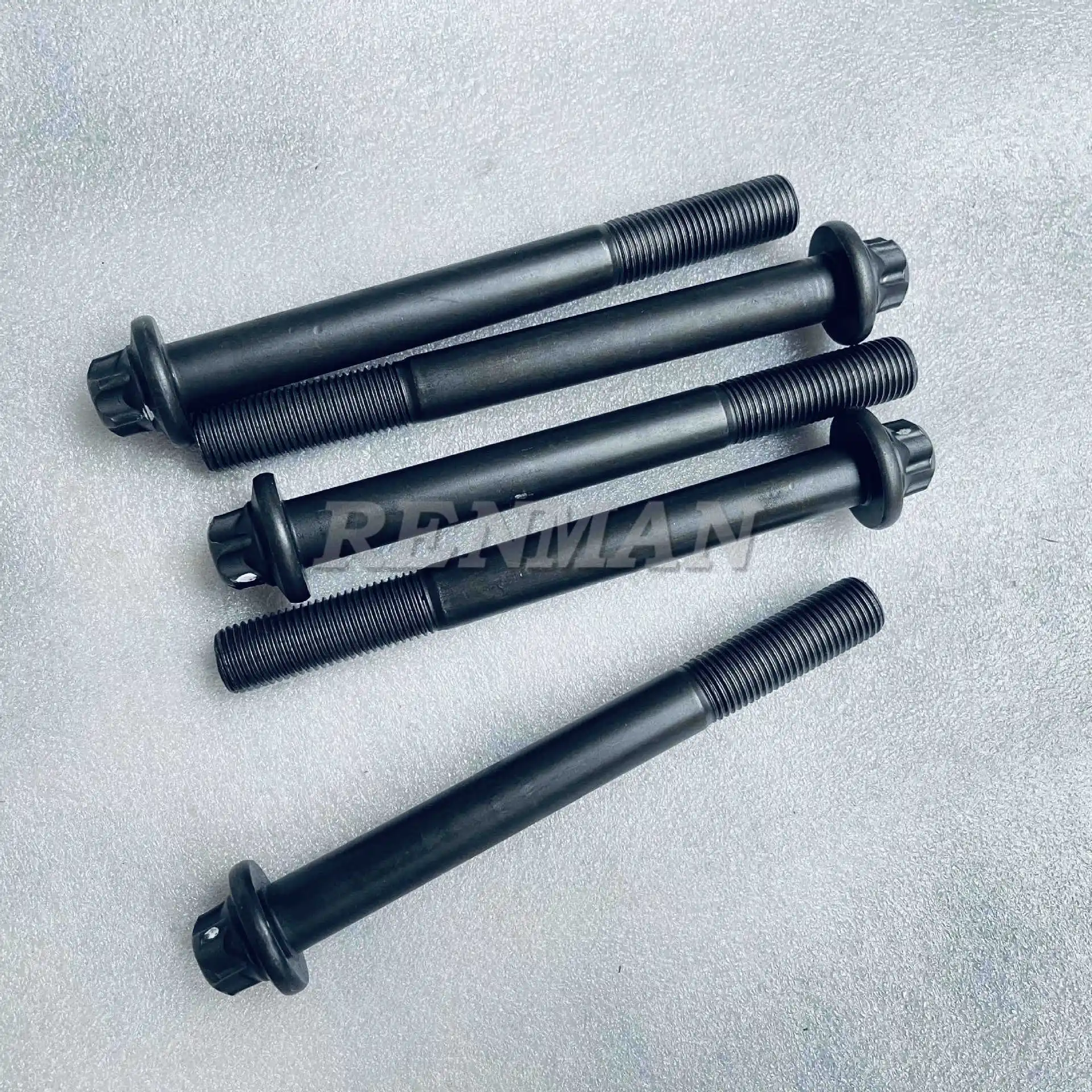 5 個 Foton Cummins エンジン部品 ISG エンジンシリンダーヘッドボルト 3695535 F 耐破壊ボルト