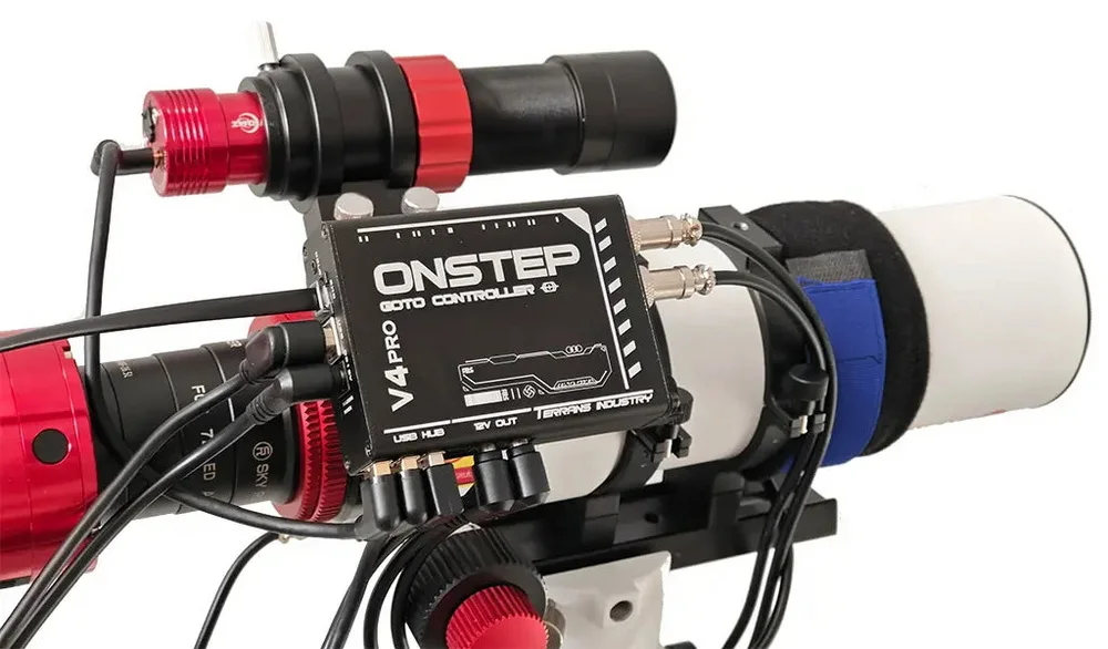 Terrans Industry GOTO Onstep V5 Pro / Lite EXOS2 / EQ3D Äquatoriale Montierung GOTO Kit Tracking Guiding Fotografie Zubehör – Detail 1