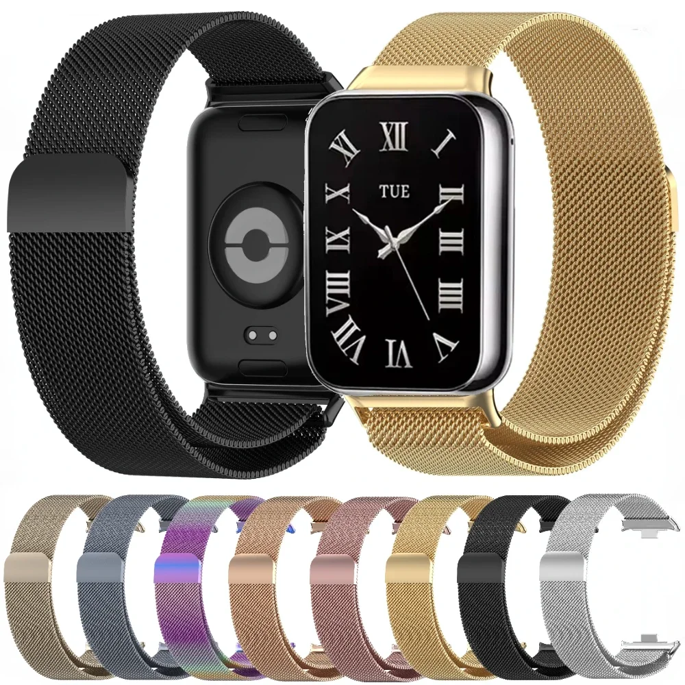 

Milanese Loop Bands for Xiaomi Mi Band 9 Pro Smart Watch Bracelet Wristband for Redmi Watch 4/5/Mi Band 8 Pro/9 Pro Metal Strap
