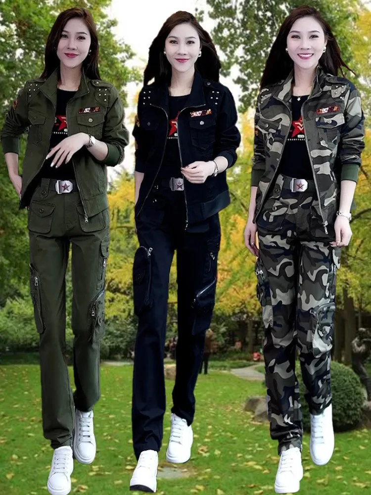 chaqueta-de-trabajo-de-camuflaje-para-mujer-estilo-corto-verde-militar-conjunto-de-dos-piezas-traje-de-moda-para-exterior
