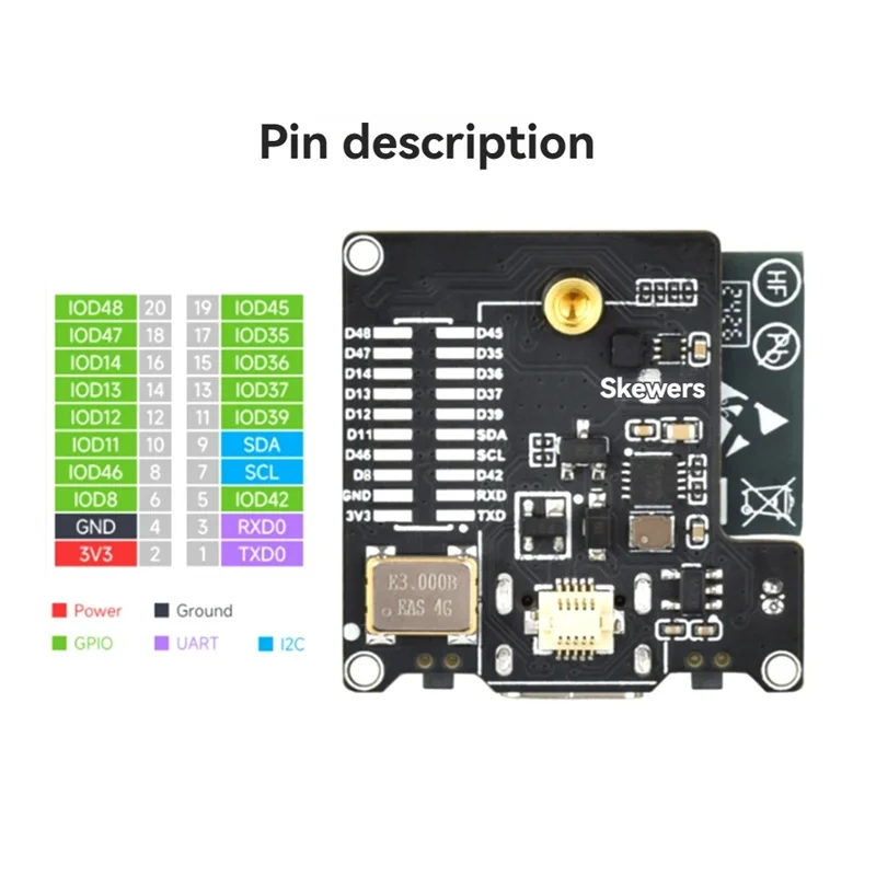 جديد! !Esp32-S3 واي فاي وحدة التصوير الحراري بالأشعة تحت الحمراء Esp32 المسلسل واي فاي RGB مجلس التنمية 80 × 62 بكسل الأشعة تحت الحمراء صفيف أ