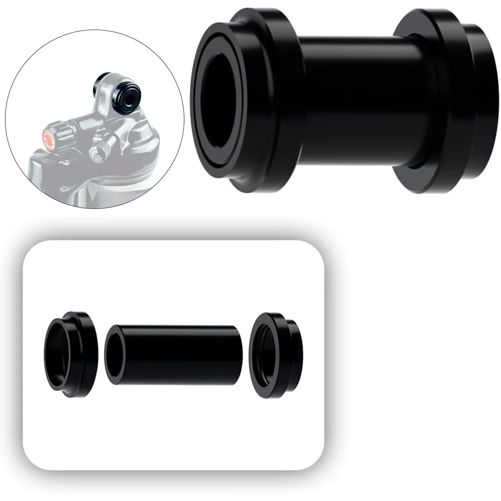 Buchas de Amortecedor Traseiro para Bicicleta, Rolamentos de Absorção para Ciclismo, Instalação Compatível (8mm X 22.2/24/25.4/38/41.4mm)