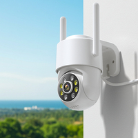 4MP 2K Wifi IP Camera Outdoor with AI Human Detect Auto Tracking Wireless PTZ H.265 P2P Audio 1080P Security CCTV Camera