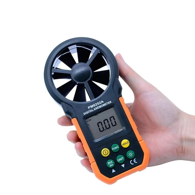 

Portable Measurement Range 0.4 to 30.0 m/s Digital Anemometer Price PM6252A