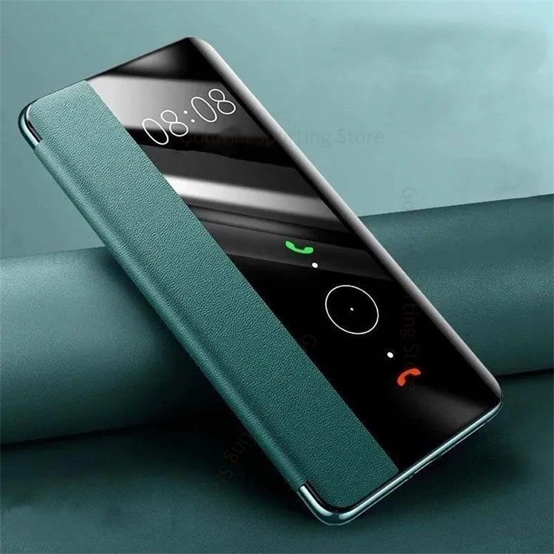 

Funda For vivo X200 Pro mini View Windows Leather Flip Phone Case For VIVO X100 X80 X70 X200 X90 Pro Plus X Note Protector Cover