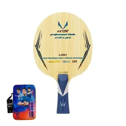LOKI-RXTON 5pro Table Tennis Racket, Bottom Plate, Professional Grade, Offensive Type 5 Wood, 2 Carbon