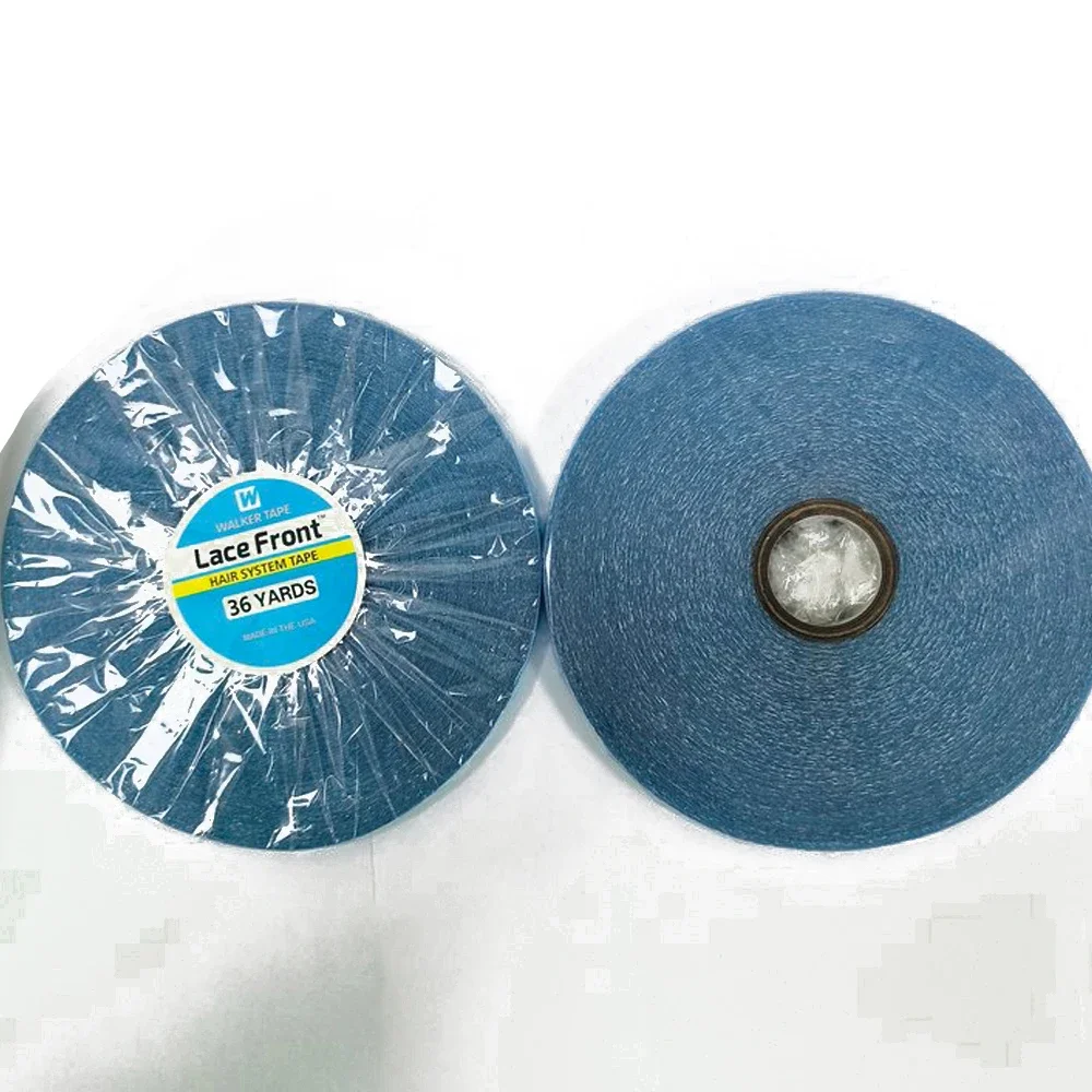 36 Yards doppelseitiges mattes Haarband für Lace-Front-Perücken und Extensions, mattes Finish, Ersatz-Haarsystem-Klebeband