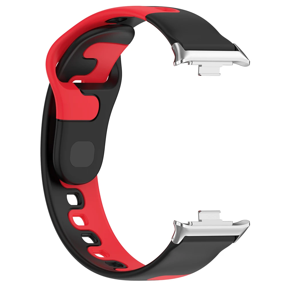 Pulseira Dual Color para Xiaomi Mi Band 8 Pro, Pulseira, Premium TPU Fitness Tracker, Pulseira de Relógio para Mi Band 8 Pro