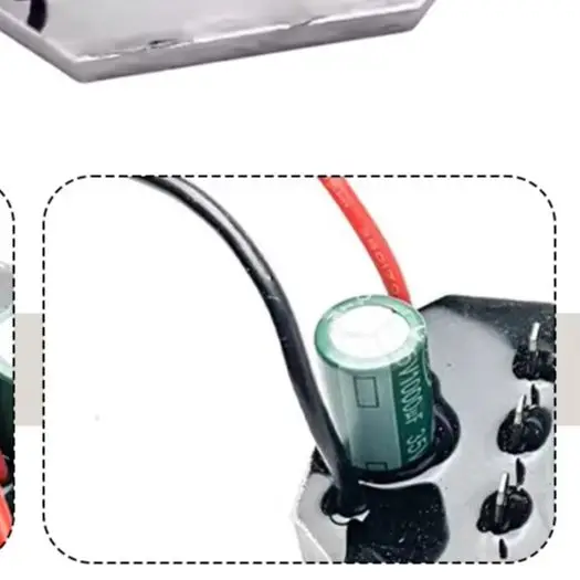 Brushless Electric Wrench Control Board 1000Nm High Torque 35V For Lithium Battery Driver Power Tool Aluminum Plate