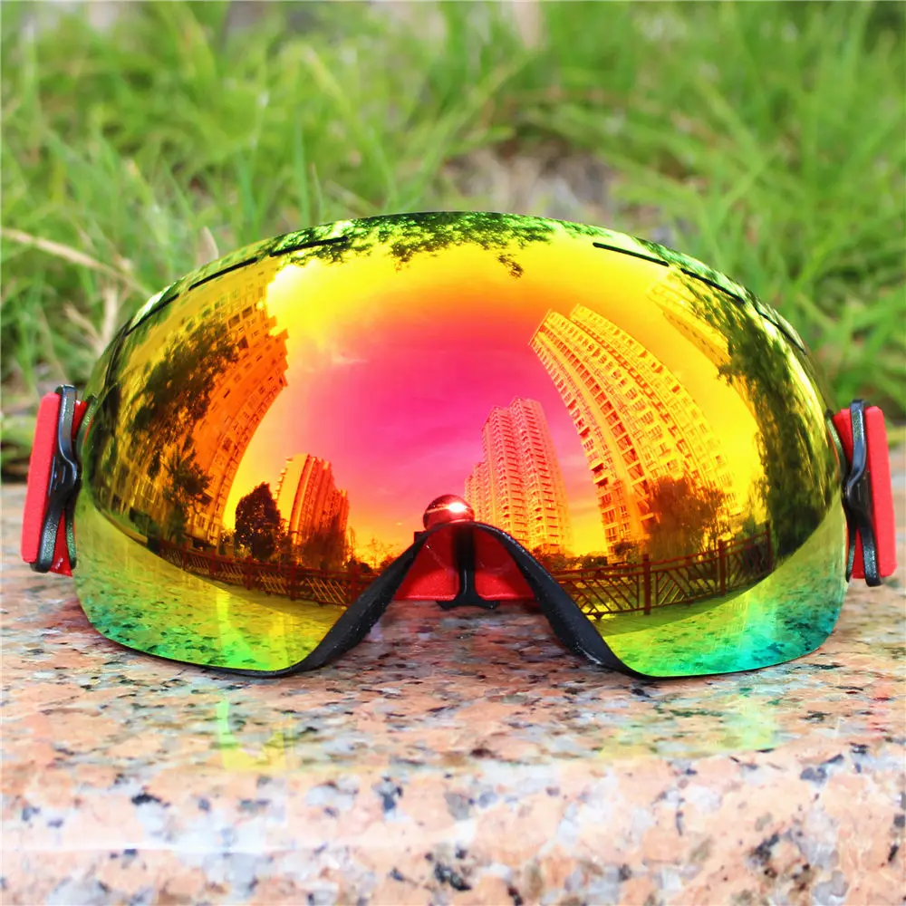 

Anti-Fog Double Lens Ski Goggles for Men And Women Snowboard Snow Skiing Winter Eyewear Big Field of View Snow Mask Glasses