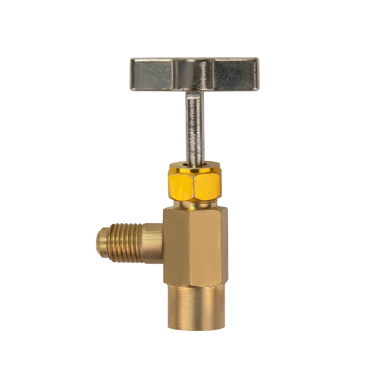 

1/2 ACME Холодильный баллончик, дозирующий клапан, открывалка для фреона