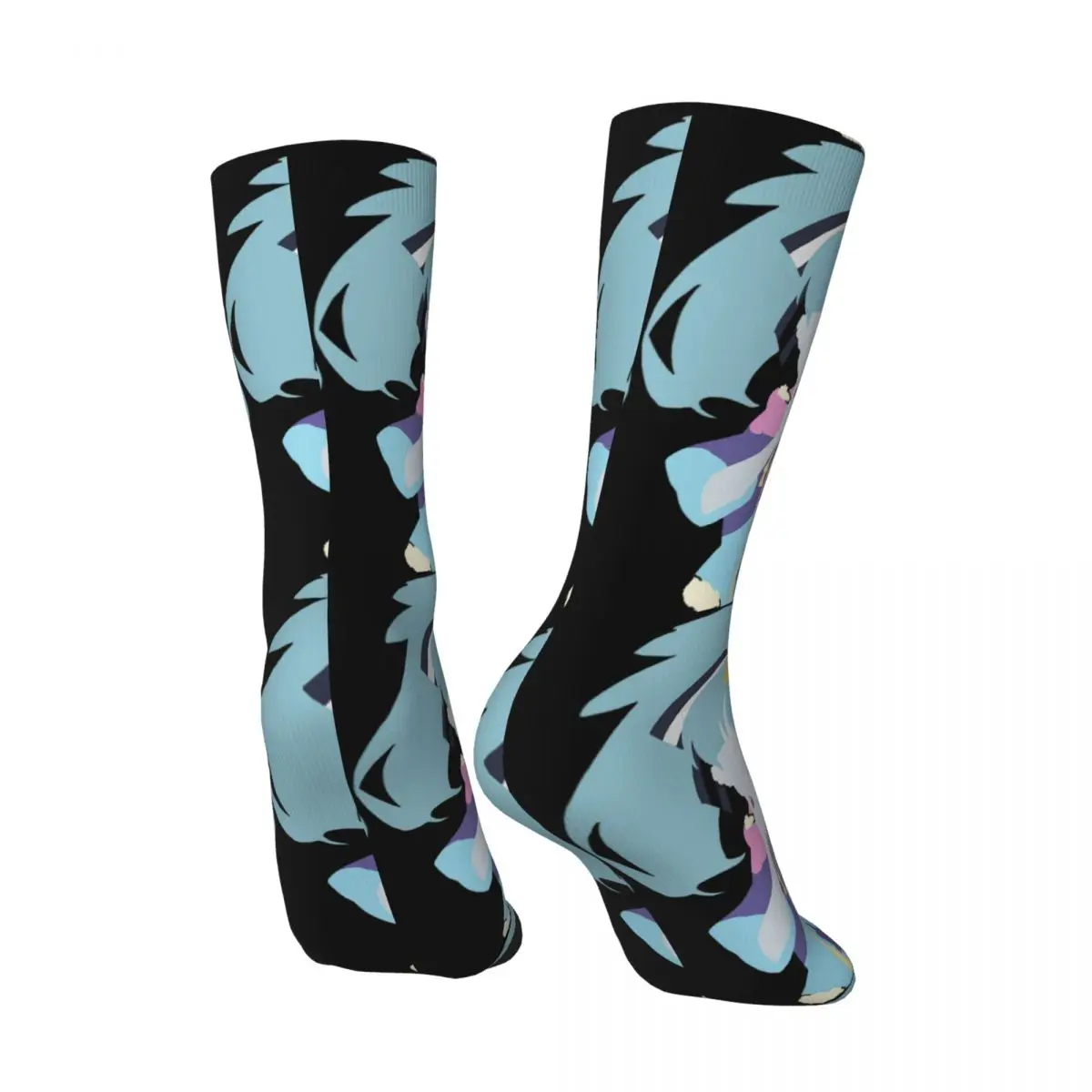 Happy Funny Men's compression Socks Kawaii Lily Hoshikawa Vintage Harajuku ZOMBIE LAND SAGA Hip Hop Novelty Casual Crew Sock