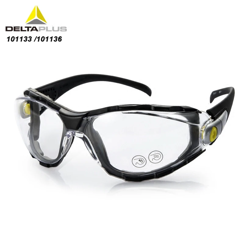 DELTA PLUS 101133  protective glasses Gradient Detachable Bubble frame goggle Anti-shock UV protection Cycling safety glasses