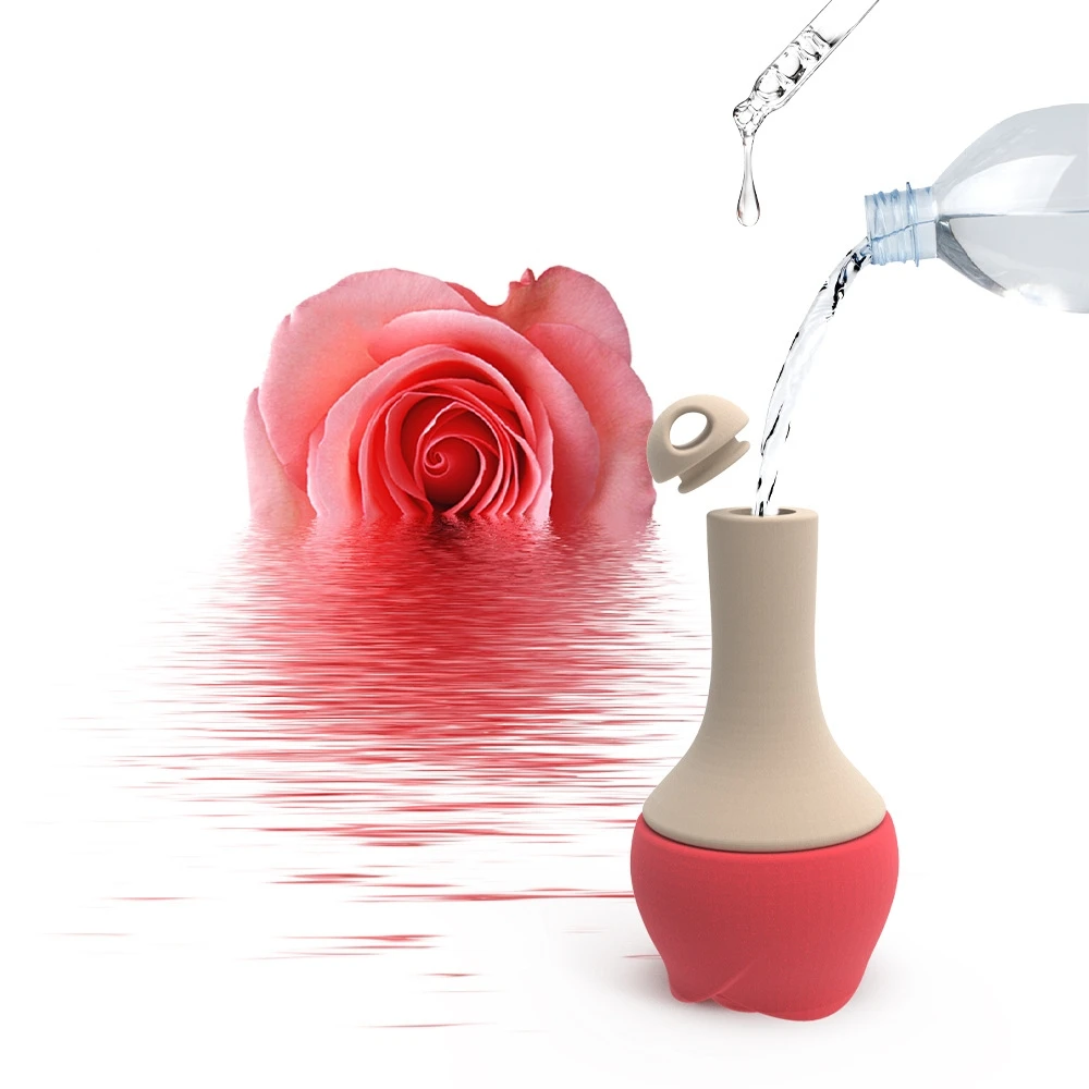 Rolo de gelo de silicone em forma de rosa, massageador facial, poros, inchaço dos olhos, rolo facial de gelo, beleza, bola de gelo, molde, massagem, ferramenta de cuidados com a pele