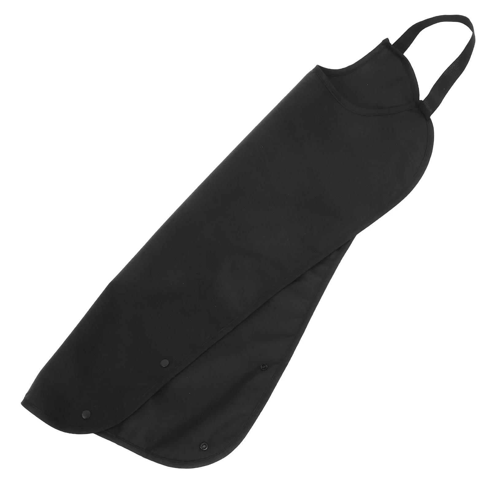 

Adult Bib Elderly Waterproof Black Polyester Stretchable Dining Clothing Protector Crumb Catcher Disabled Adult Bandana Bib