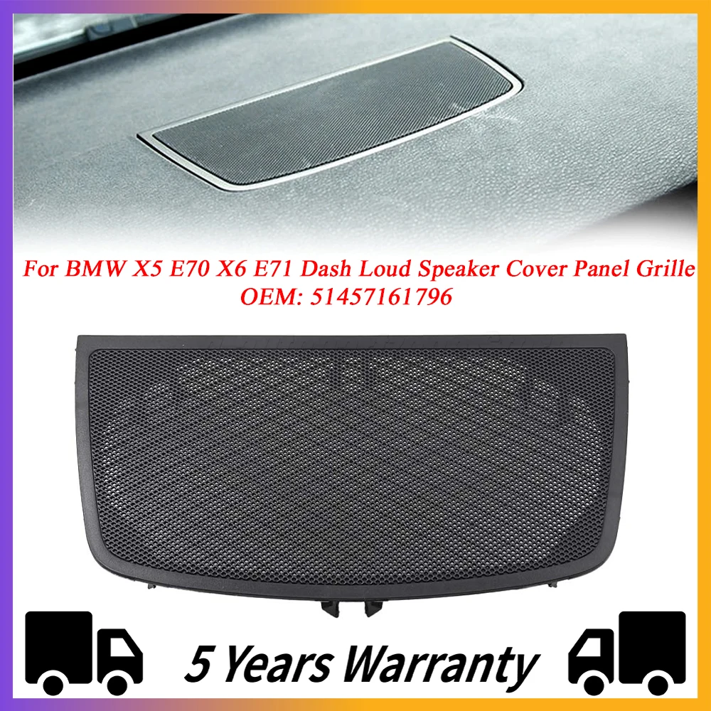 51457161796 New Car Speaker Grille Interior Replacement Accessories For BMW X5 E70 X6 E71 Dash Loud Speaker Cover Panel Grille