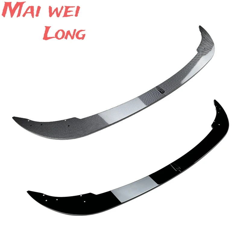 Front Bumper Lip Spoiler Splitter Diffuser for BMW 5 Series F10 F11 M5 2011-2017 Body Kits Front Bumper Protection Front Apron view 2