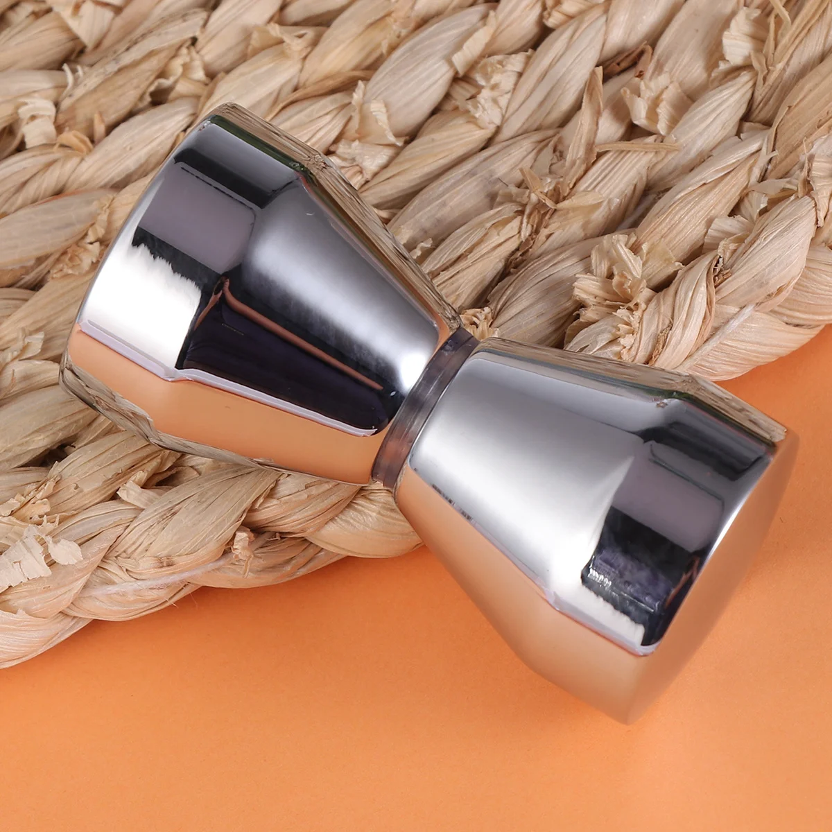 

Aluminum Alloy Door Handle Round Pull Knob For Shower Cabinet Wardrobe Flush Mount Durable Handle Hardware Fitting