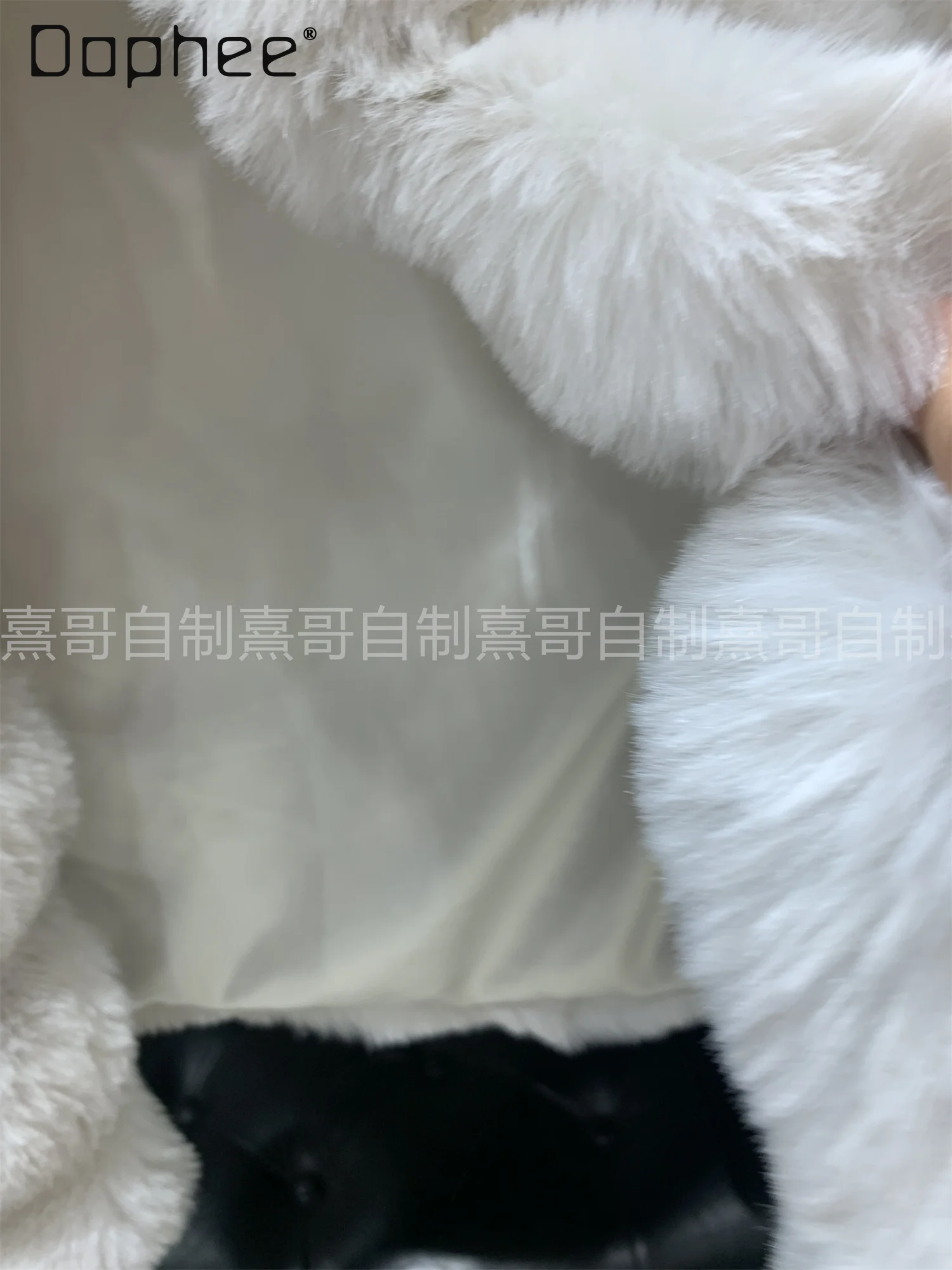 Autumn Winter New Korean Fashion Versatile Slim Sleeveless Hooded Vest Eco-Friendly Fur Coat Women Trendy Warm Faux Fur Vest