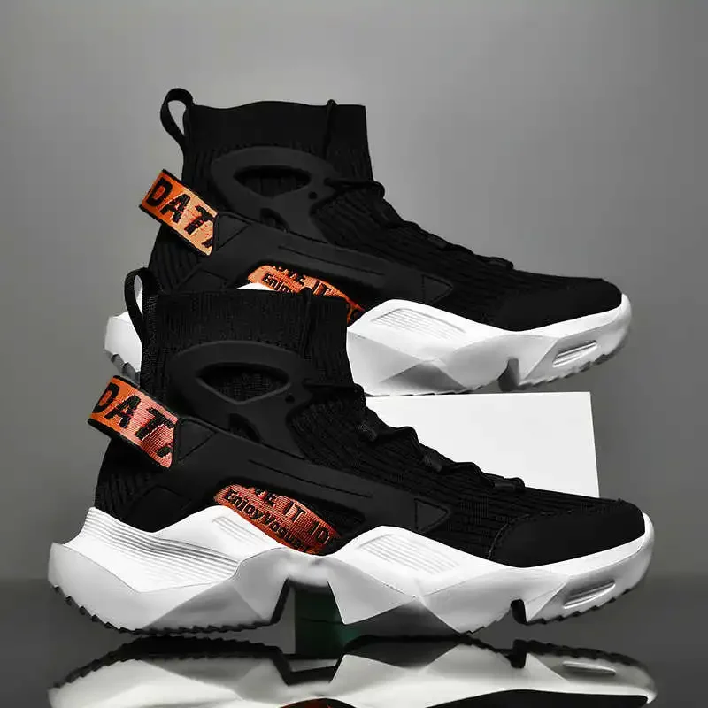 Autumn-spring Parkour Black And White Boots Bot Shoes Mens Shoes Size 12 Sneakers Sport Seasonal Loafter Loafersy Krasovki