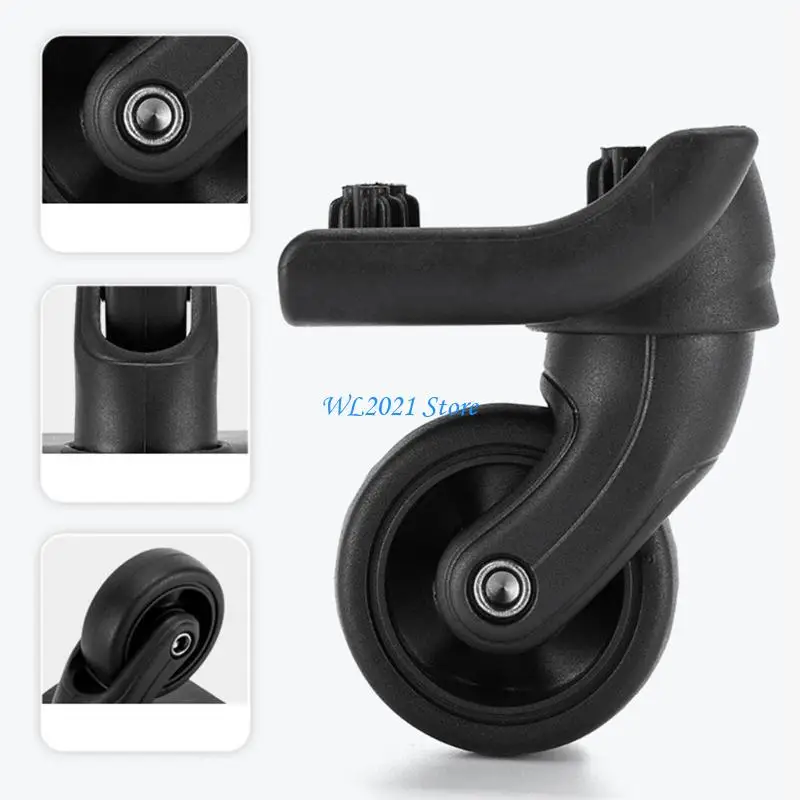 

G5GC Universal Suitcase Wheel Replacement Easy to Install & Durable Luggage Smooth Rolling for Effortless Travels