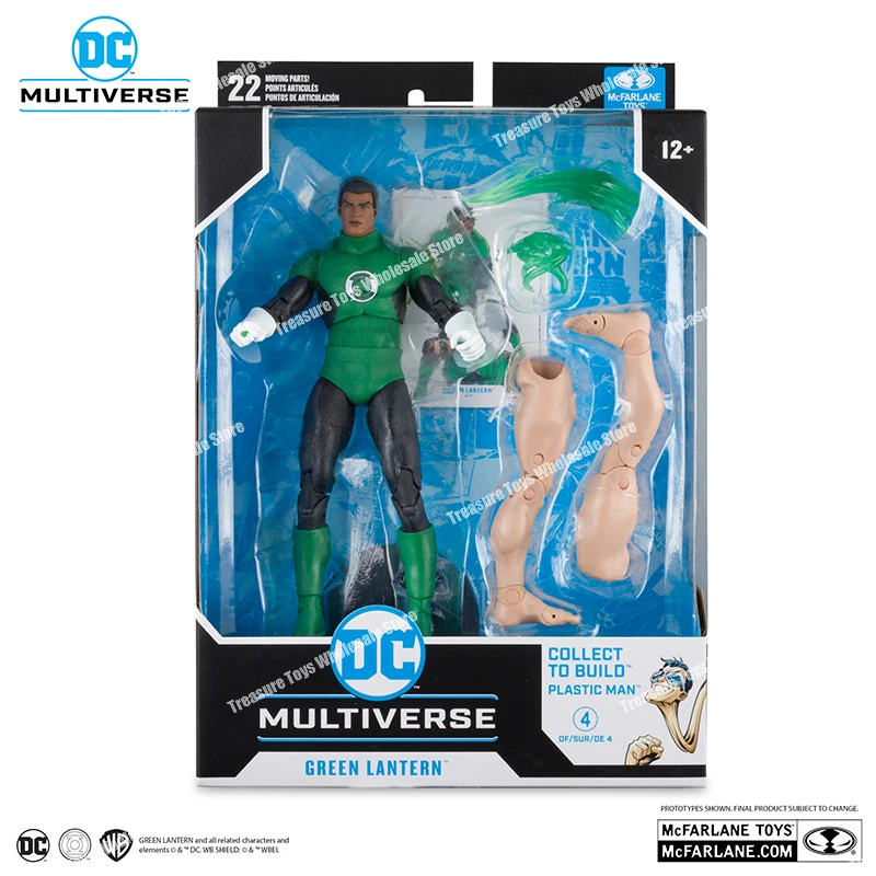 Mcfarlane Toys Dc Multiverse Green Lantern Jla 7 Inches Anime Action Figure Figures Model Ornament Kids Custom Toys Gifts