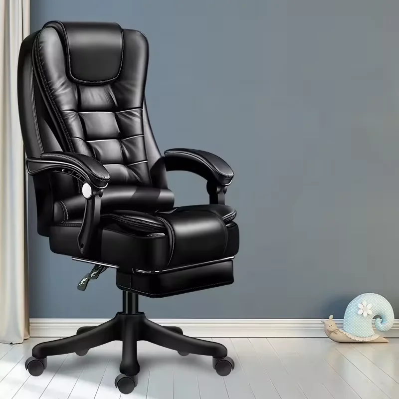 Boss chair office meeting ergonomic computer chair reclining massage footrest lift swivel chair