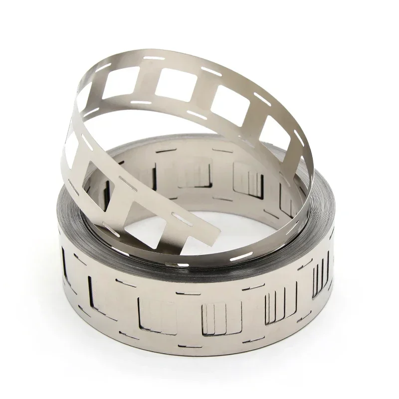 1 Roll 10m 2P 0.15*27mm Nickel Plated Steel Strip For 18650 Lithium Battery Pack Welding Tape Nickel Belt Nickel Strip