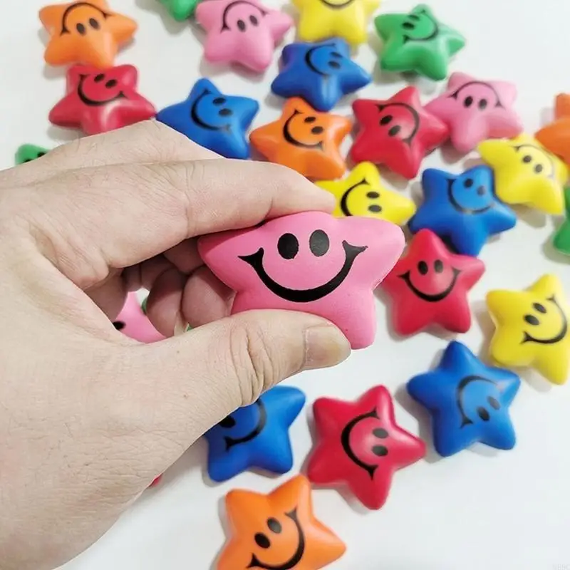 

M89C Новинка улыбка лица звезда статуэток сжимайте игрушечную новшн