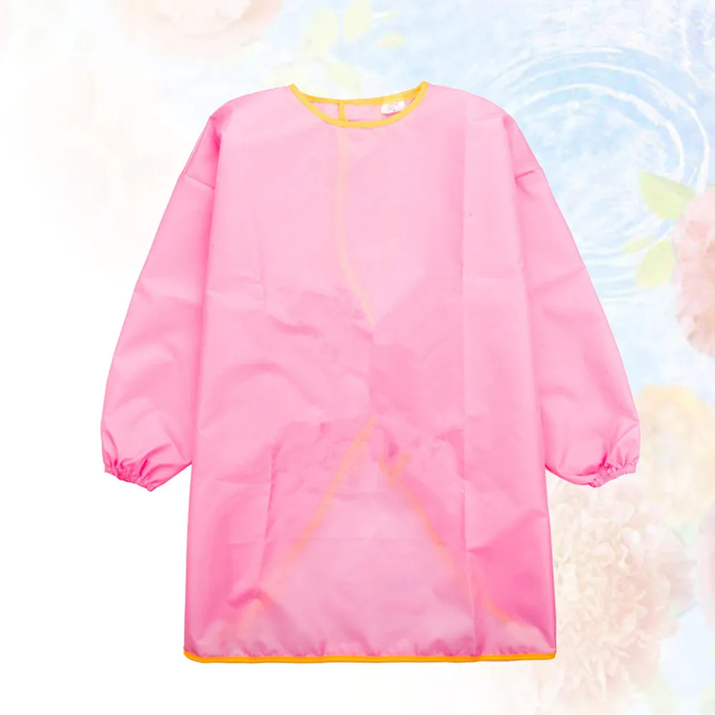 

1Pcs Waterproof Painting Apron Long Sleeve Art Smock for Size M 105-130Cm Height Easy Clean Painting