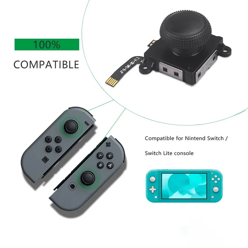 A41Z-For Switch Joy Con OLED Lite Hall Sense Effect Joystick Hall Thumb Stick Repair Tool Set