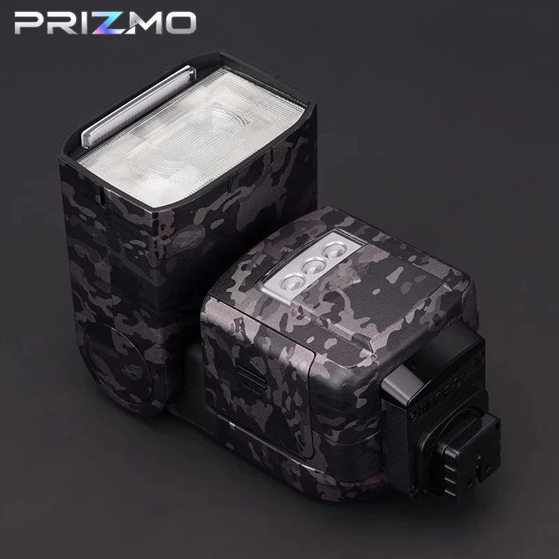 For SONY HVL-F60RM Flash Skin Sticker Premium Vinyl Wrap Stylish Protective Decal Anti-Scratch Cover Camouflage Color blocking