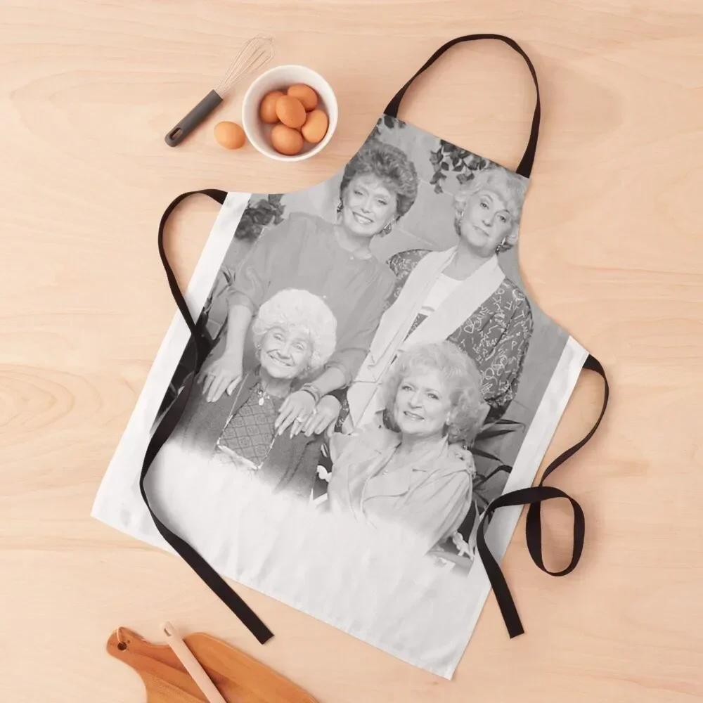 

The Golden Girls Dorothy and Gang Apron Manicurists For Women Hairdresser Chef Accessory Apron