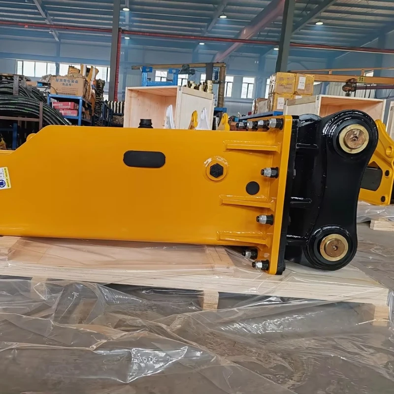 11-15 Ton Excavator Hydraulic Breakers Box Type Rock Breaker Hammer with Pump Gearbox Engine Motor Demolition Tool