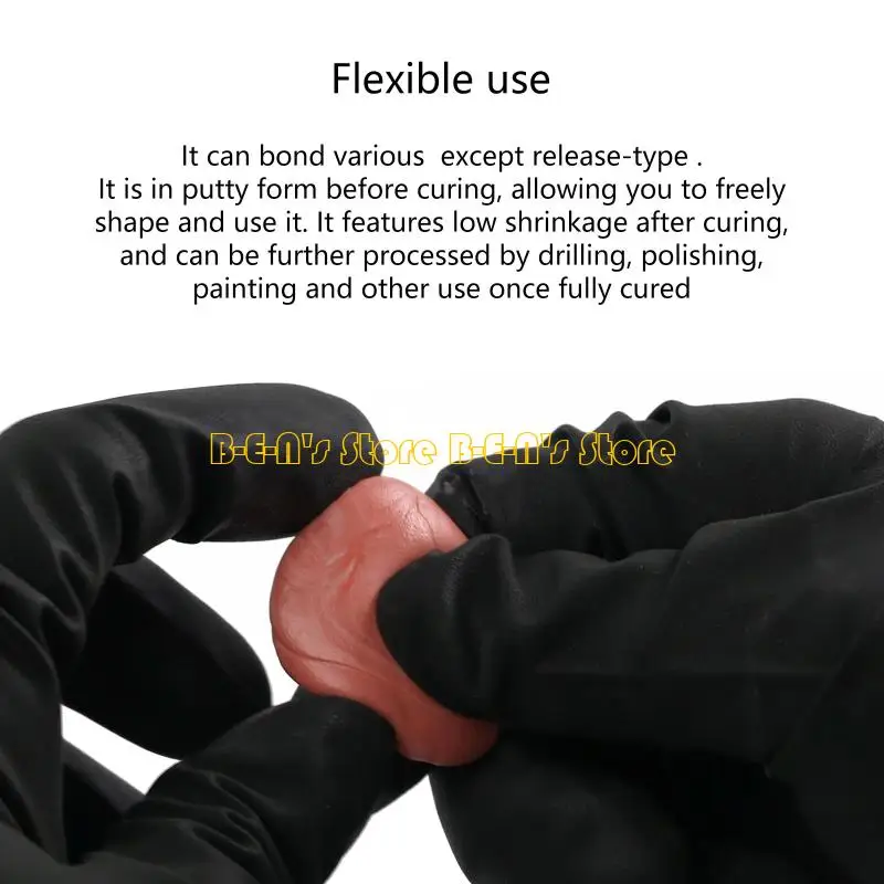 Y1AD Adjustment Putty for Figures and Robot Projects, Two Part Epoxy Set for Line Repair and Display Finish Work
