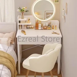 Makeup Vanity Dressing Table Toiletries Bedroom Women Mirrors Dressing Table Storage Cabinets Penteadeira Furniture LJ50DT