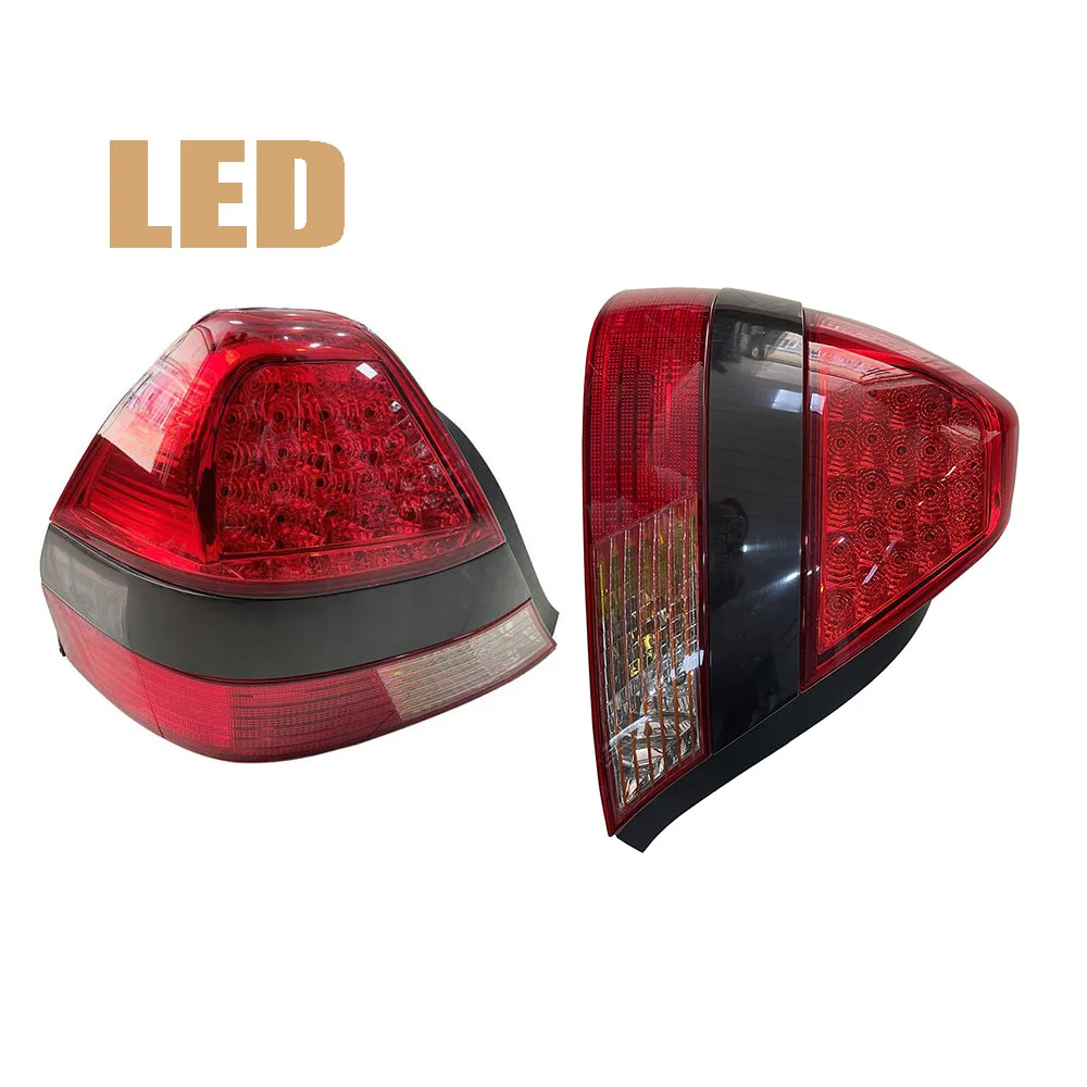 Car Taillight Brake Lamp Turn Signal for Toyota Mark Gx110 2001 2002 2003 Mark2 A Pair Led and Crystal