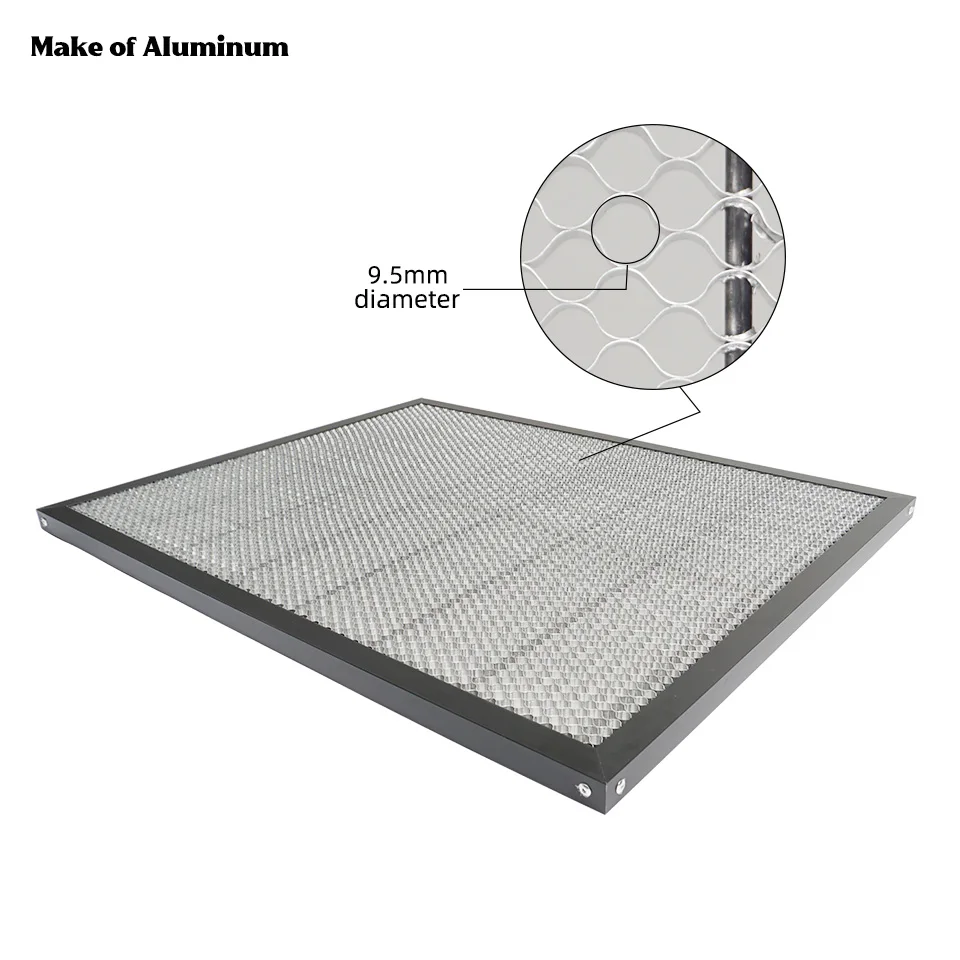 Laser Cutting Honeycomb Working Table Board 500*500mm Aluminum Panel Laser Engraving Machine Honeycomb Table