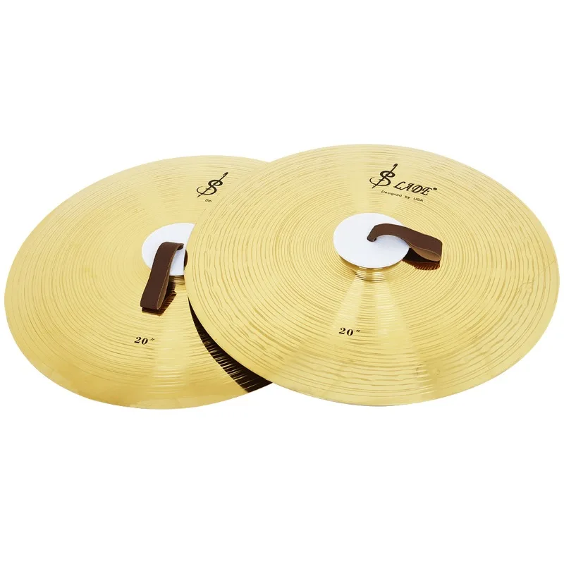 Alloy Gold Drum Cymbal Professional High-quality Durable Stable Smooth Exquisite Drum Cymbals Musical Instrument Accessories