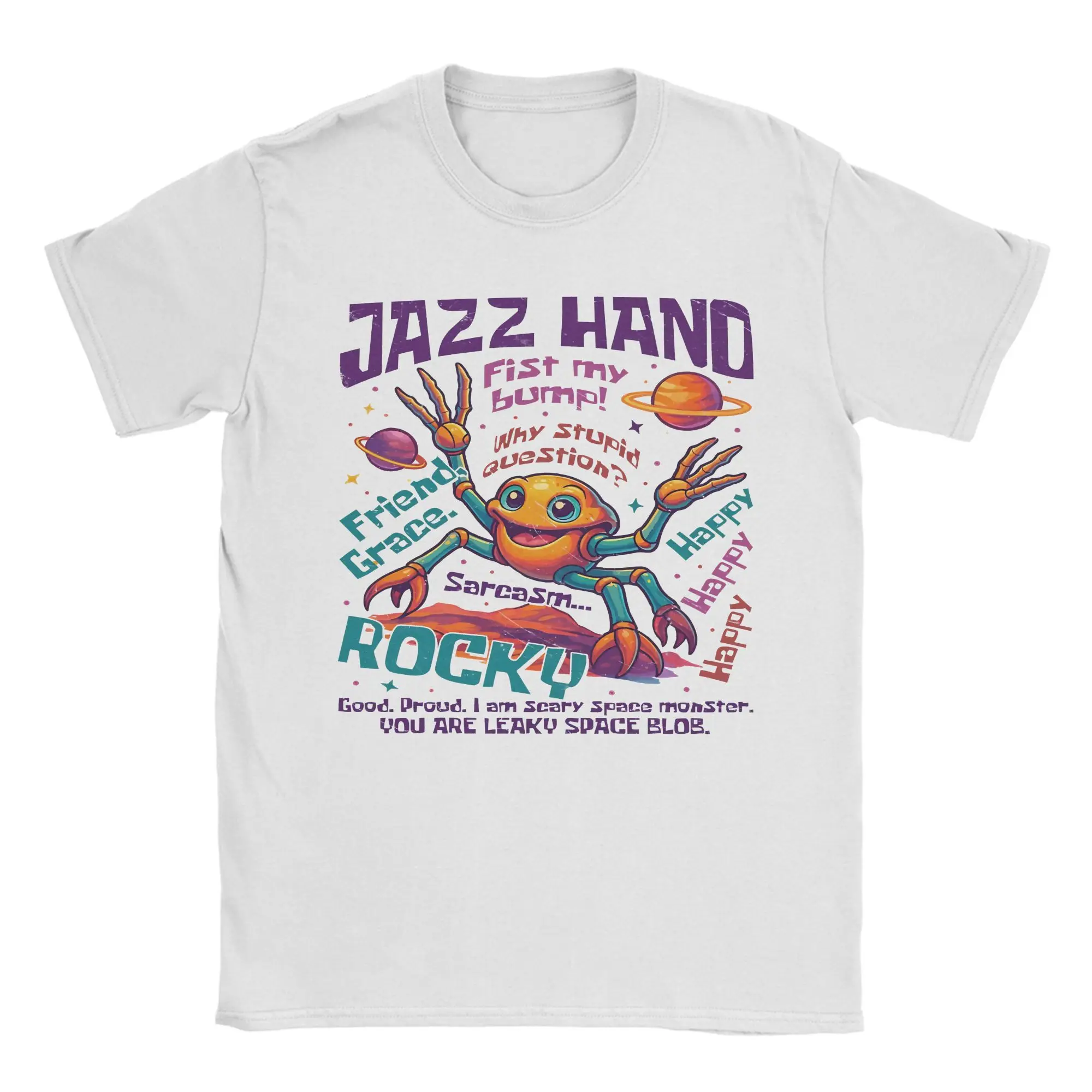 Rockys Amaze Vintage Book lover Project Hail Mary T Shirt Men Women 100% Cotton T-Shirts O Neck  Tees Short Sleeve Clothing Gift