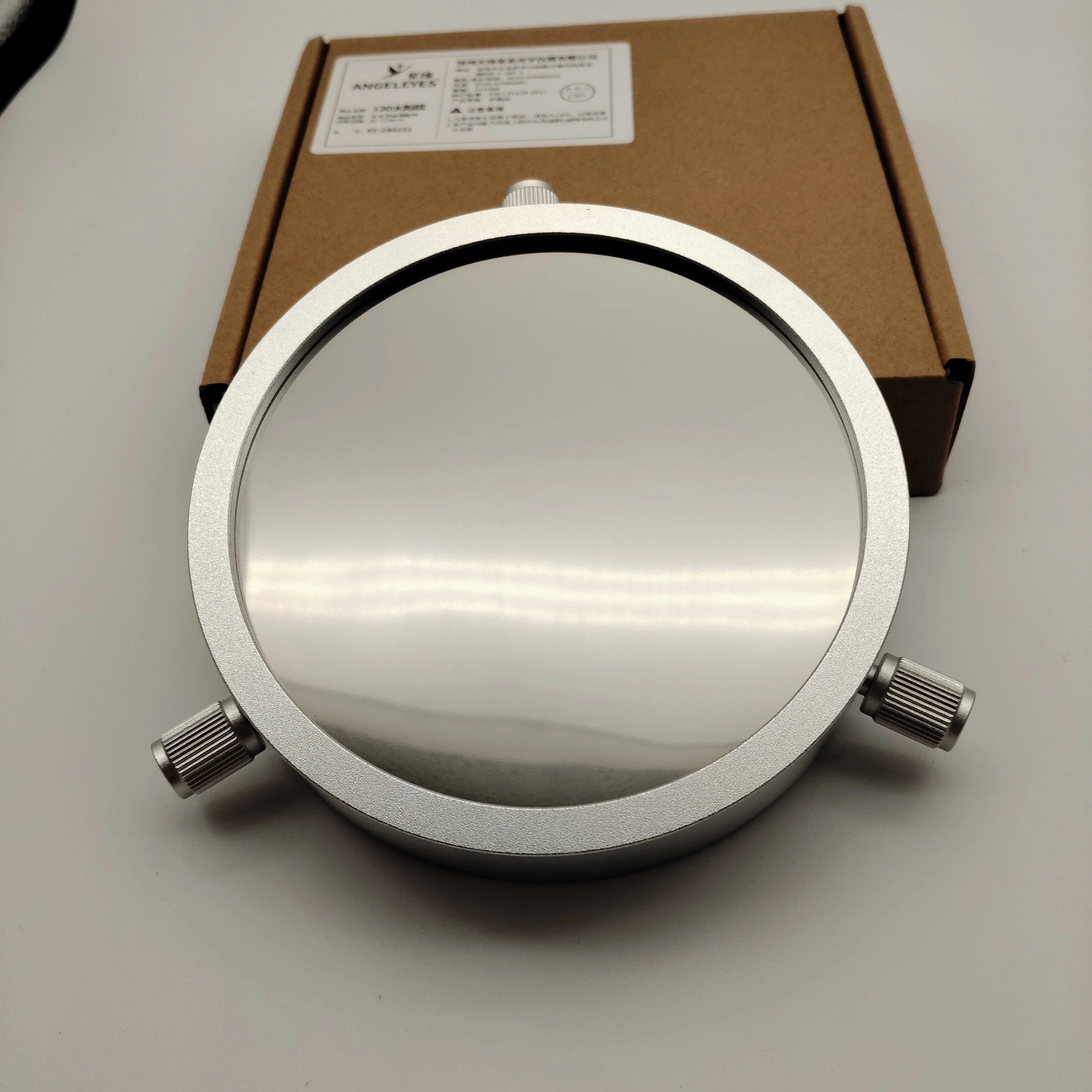 80-250mm Astronomical Telescope Solar Filter Sun Film with Metal Pressing Ring for Solar Eclipse & Sunspot Observation
