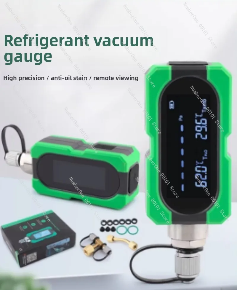 Digital Vacuum Gauge MVG-1 Air Conditioner Vac-uum Extraction Degree Electronic Pressure Absolute Pressure Digital Vac-uum Meter