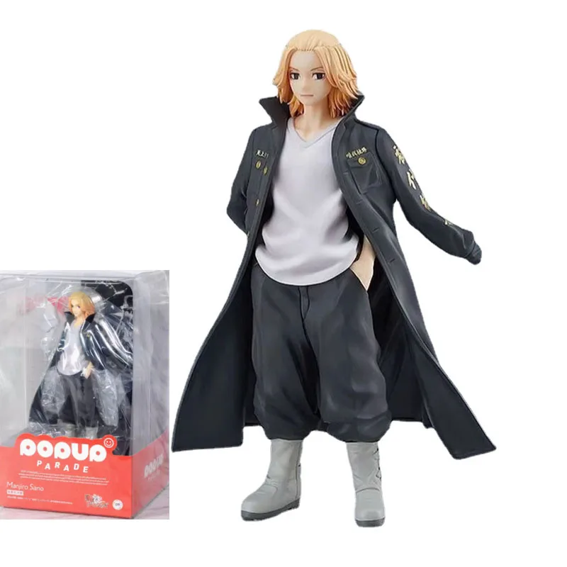 Good Smile Original POP Tokyo Revengers Anime Figure Mikey Hanagaki Takemichi Matsuno Chifuyu Action Figure Toys For Kids Gift