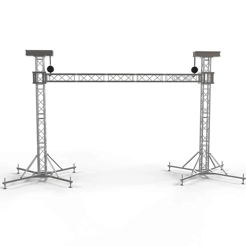 Aluminum Stage Truss Lighting Emitting Diode Screen Background Stage Truss Dj Booth Stage Truss Concert and Event Lighting