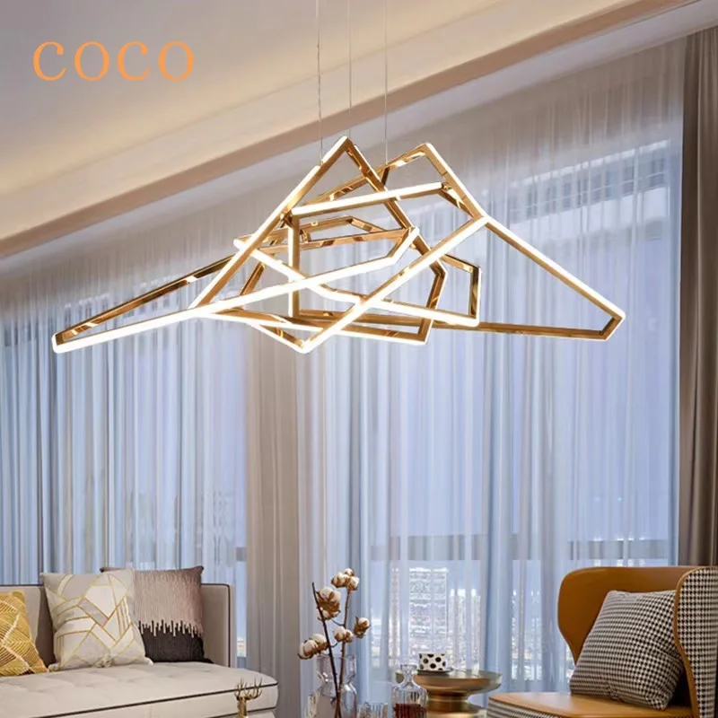 2024 New Creative Personality Luxury Art Unique Minimalist Chandelier Silicone Hanging Lamps Chandelier Gloss Home Decoration