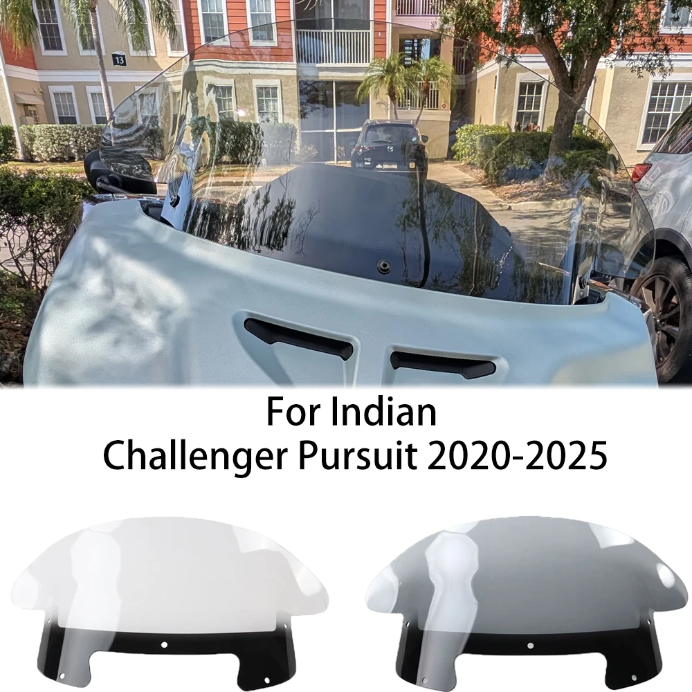 

11-дюймовое лобовое стекло мотоцикла для Indian Challenger Pursuit 2020-2025 гг. | Дефлектор лобового стекла, обтекатель, аксессуар для мотоцикла